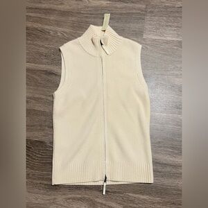 Ann Taylor Soft Cream Knit Top